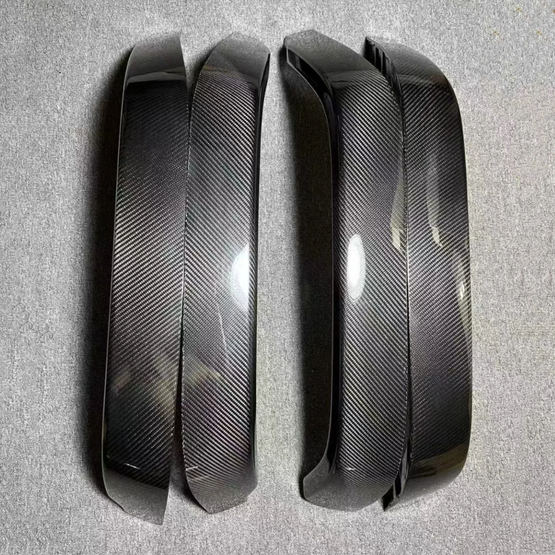 Dry Carbon Fiber Front and Rear Wheel Eyebrow for Mercedes Benz G63 Convert New Style Fender Trim Body Kit Car Accessories