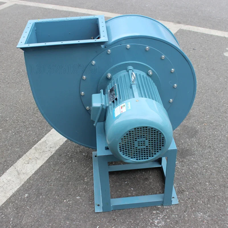 4-72 Snail Centrifugal Fan Industrial High-Pressure Dust Removal Paint Exhaust  Kitchen Special Smoke  380V Meltblown