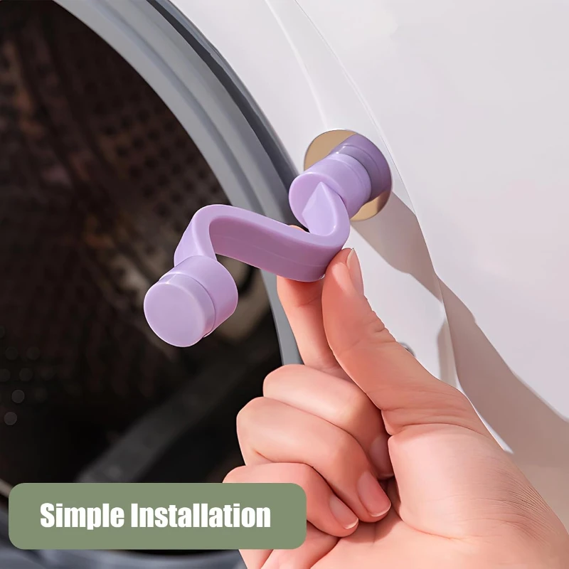 Front Load Washer Door Prop and Stopper Magnetic Washing Machine Door Holder Removable Washer Door Stopper