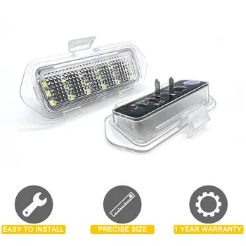 適用於凱迪拉克凱雷德、雪佛蘭雪崩1500/2500、Silverado 1500/2500、Tahoe、GMC Sierra、Yukon的LED側後視鏡下方照地燈 10 最佳銷售 2008年雪佛蘭Tahoe - №6