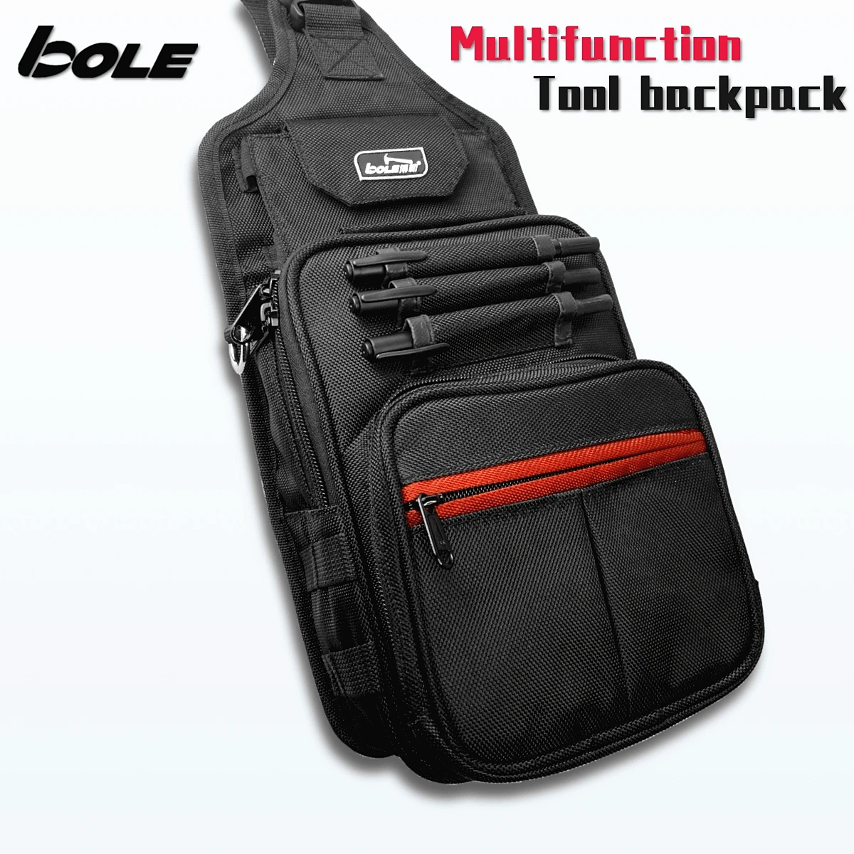 BOLE Mechanic Electrician Canvas Pocket Waterproof Travel Bag Multifunctional Tool Bag Messenger Bag