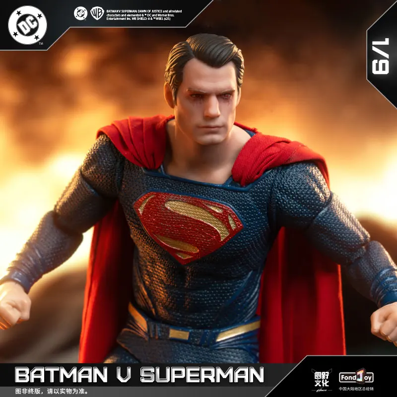 Nuovo Fondjoy Batman Vs Superman Dawn Of Justice Action Figure Bvs Blindato Batman E Superman 2.0 Set Modello Limitato Raccogliere Giocattolo