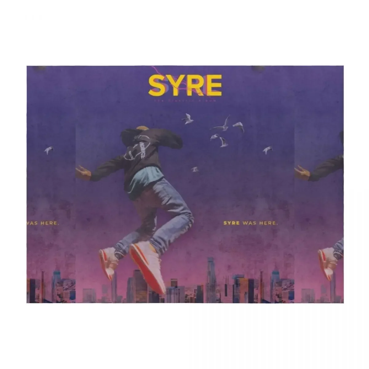 

Jaden Smith - SYRE Throw Blanket Beach Fashion Sofas Soft Hairy Blankets