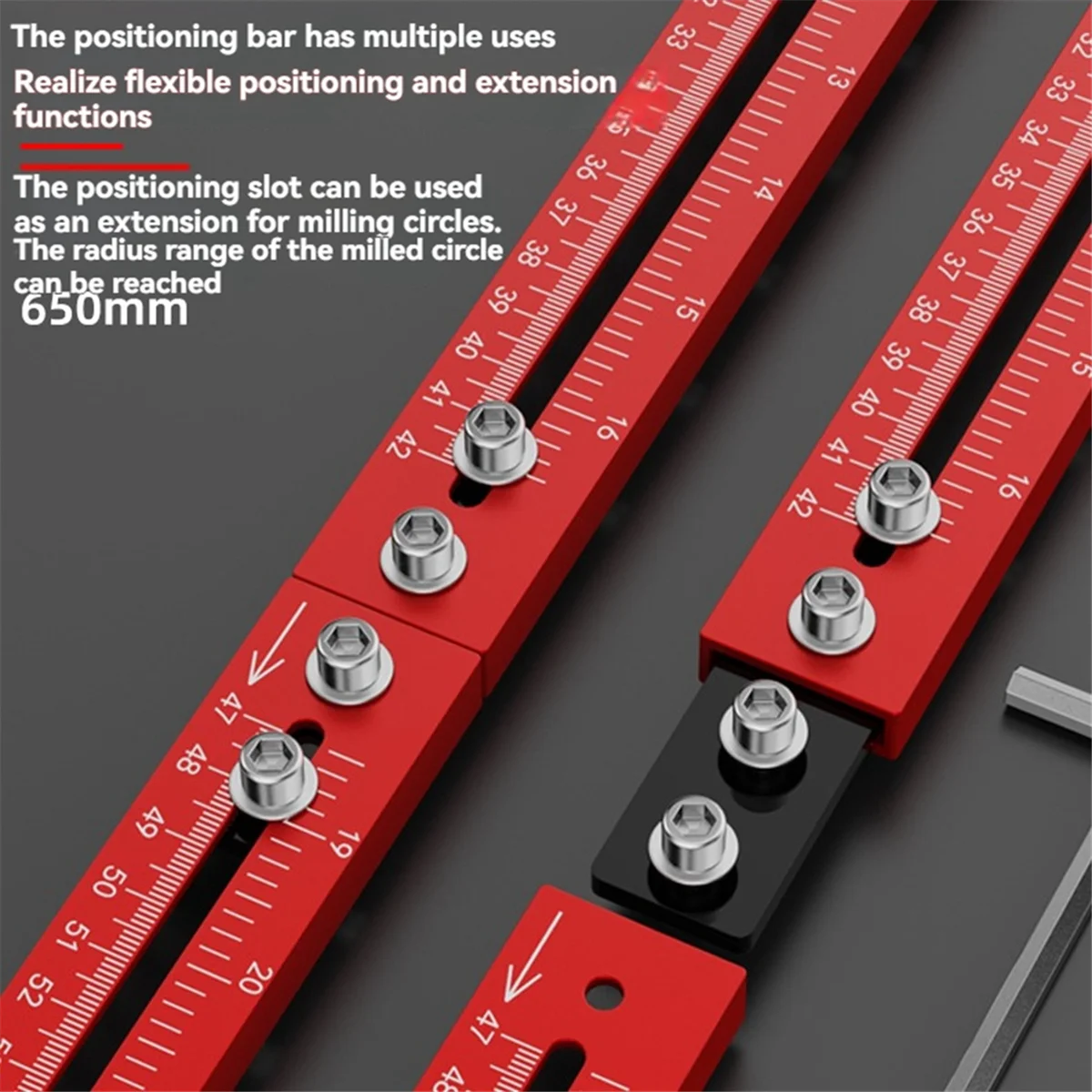 

ABNJ Router Milling Groove Bracket Woodworking Cutting and Milling Circular Auxiliary Tool Router Circle Cutting Jig