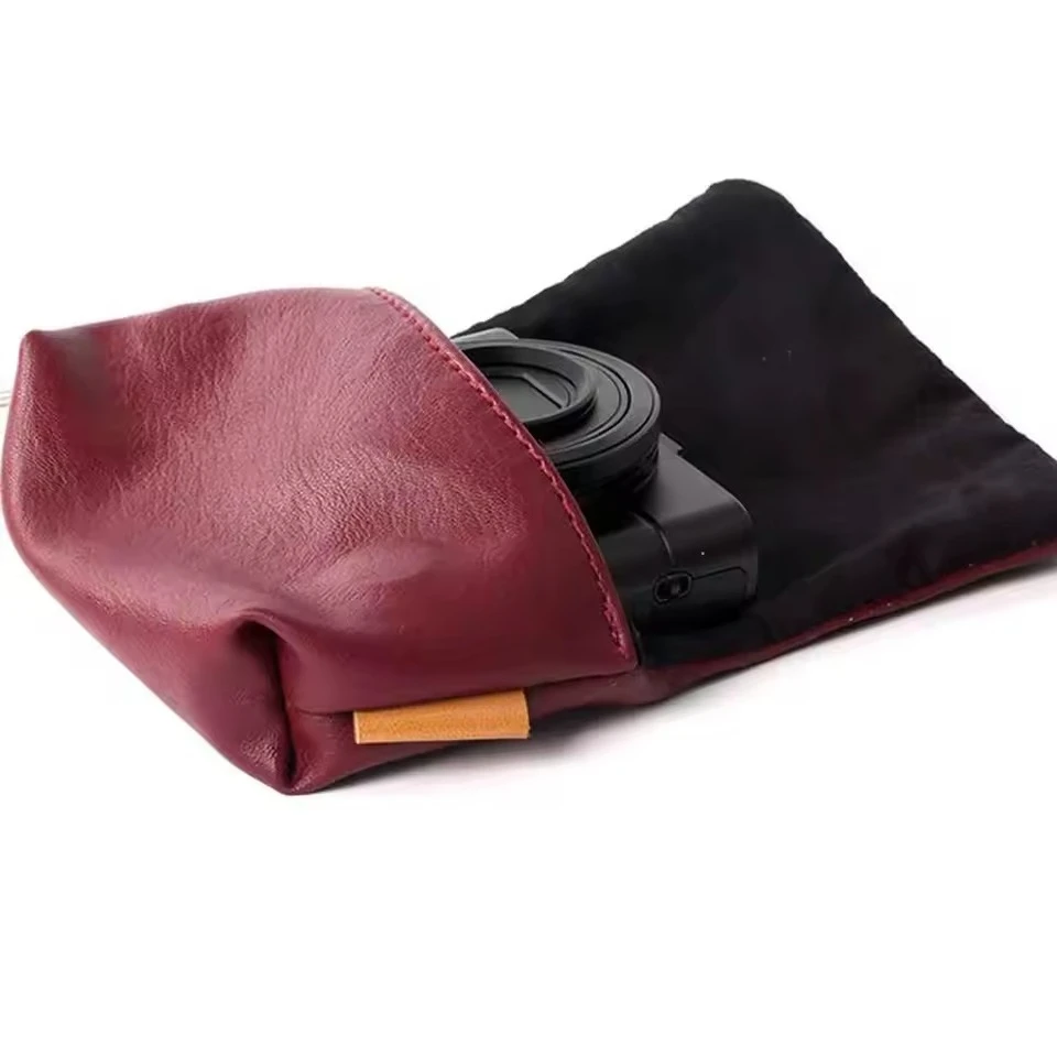 

For Fujifilm X Half X-HF1 Instax mini EVO X100V X100F X100T X100S X30 XF10 Retro PU Leather Camera Bag Water Resistant Case