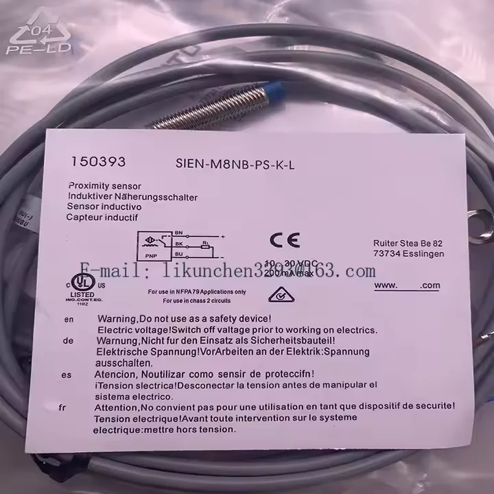 

New sensor for M8 straight head 2-meter 3-core M8 elbow 2-meter 3-core M8 straight head 2-meter 4-core M8 elbow 2-meter 4-core