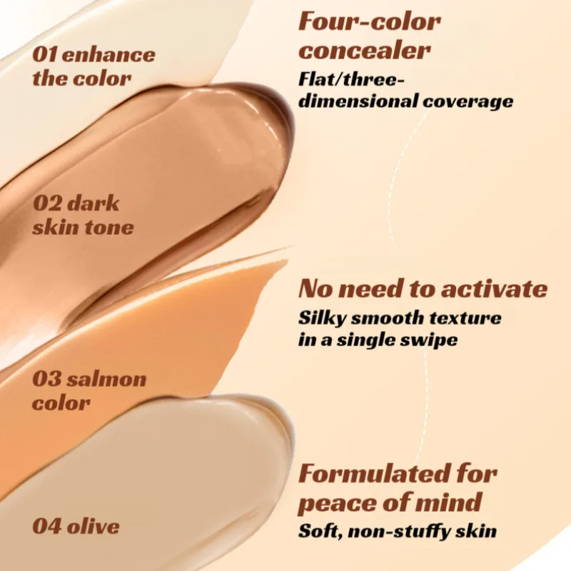 Face Concealer Concealer Waterproof and Sweatproof Powerful Concealer Soft and Moisturizing Against the Skin