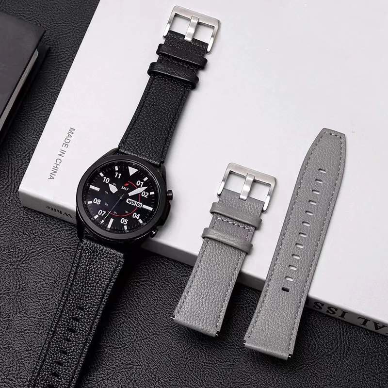 22mm 20mm Leather Strap For Huawei Watch GT3 Pro GT 3 GT2 2 42mm 46mm Smart Watch Honor Magic watch Wristband Replacement Band