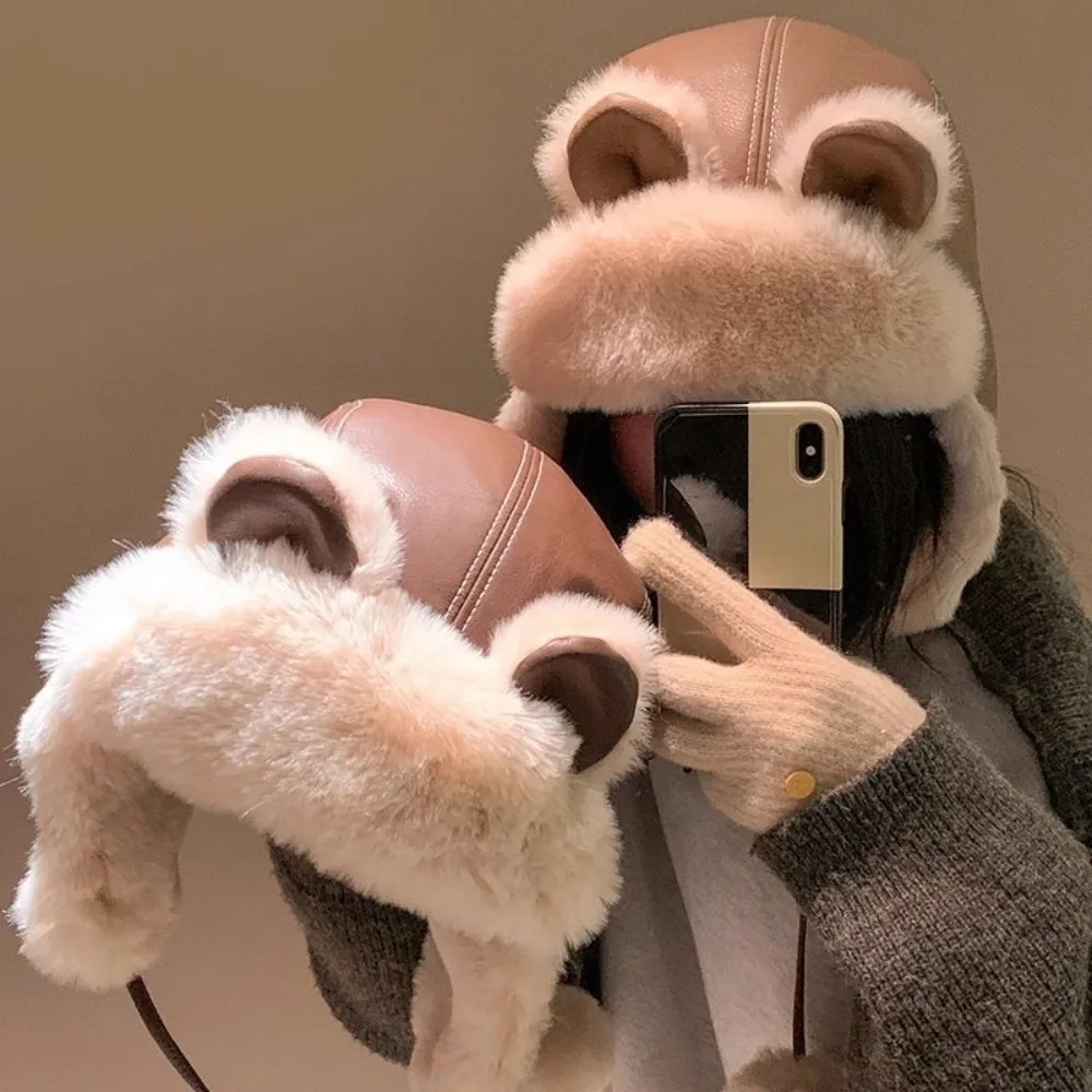 chapeu-ushanka-aconchegante-de-couro-sintetico-com-orelhas-de-urso-protetor-de-orelhas-a-prova-de-vento-forrado-com-pelo-sintetico-chapeu-a-prova-de-frio-para-homens