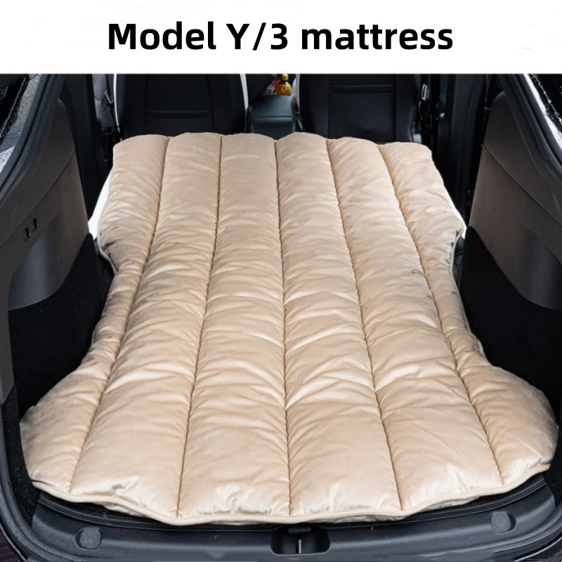 

Model Y/3 Folding Camping Mattress Rear Car Sleeping Pad Long-distance Travel Trunk Mattress Portable Foldable Mattress