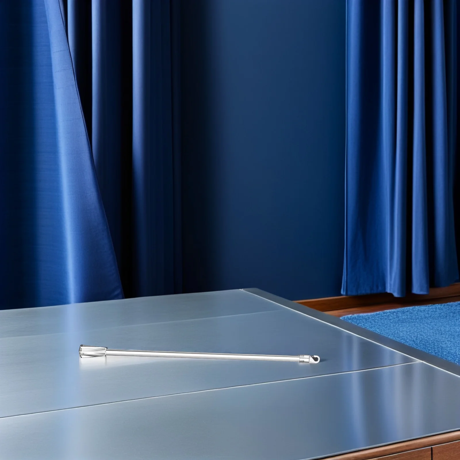 2 قطعة أعمى لقضبان الألومنيوم الستائر سحب الستائر استبدال فتاحة الستار قضيب عصا الستار عصا فتاحة العصا