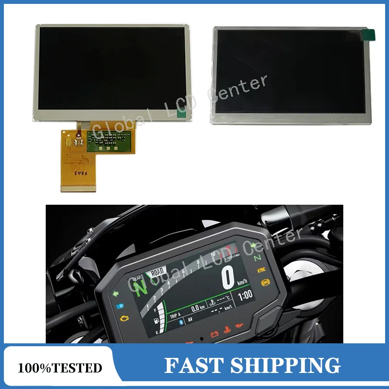 

For Kawasaki Z900 Z650 Ninja650 Z1000SX ZH2 ZX10R ZX4R 2020-23 motorcycle Speedometer Instrument LCD Screen Repair