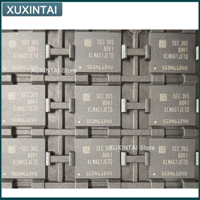 1~5PCS  New Original  KLMAG1JETD-B041  KLMAG1JETD  Memory chip IC 2.7V~3.6V  -25℃~+85℃  FBGA-153