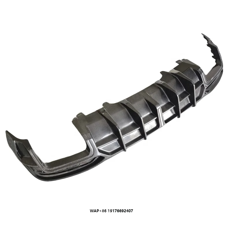 

BC Style Car Dry Carbon Fiber Rear Bumper Diffuser for A4L S4 B9.5 B10 Body Kit 2020-2023