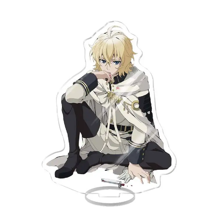 

Anime Seraph of the End Yuichiro Hyakuya Shinoa Hiiragi Shiho Kimizuki Acrylic Stand Model Desktop Ornaments Collection Gifts