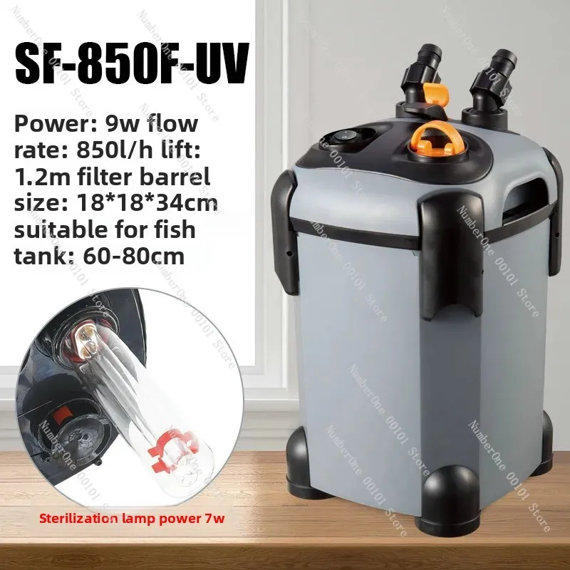 FOR Songbao filter fish tank bucket three-in-one water purification silent circulation pump external filter cartridge fish pond