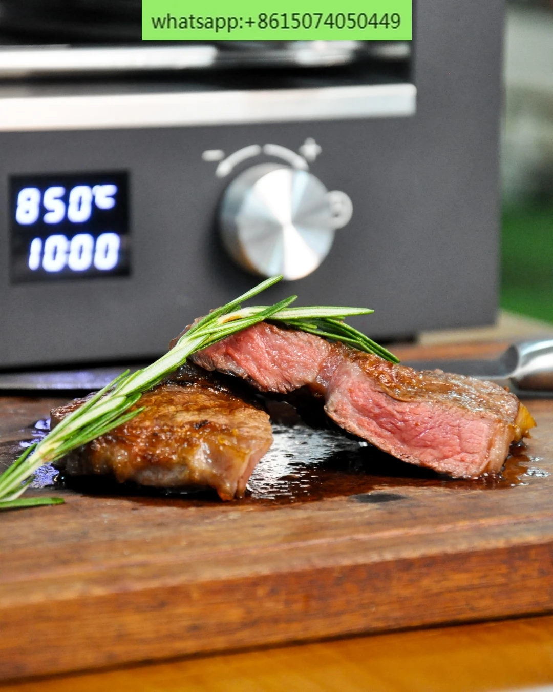 Electric steak oven, multifunctional household smokeless electric steak grill D-2