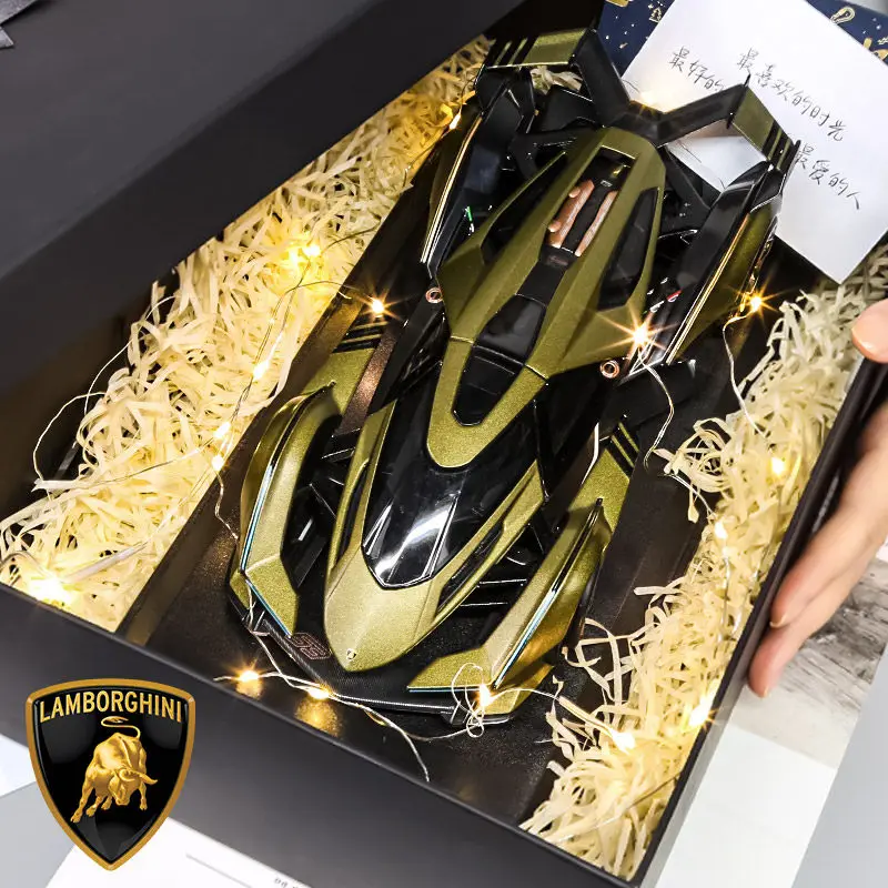 

Genuine Maisto Cars Toys For Collector [Valentine's Day Gift] Lamborghini V12 Genuine Alloy Car Model Gift For Husband And Boyfr