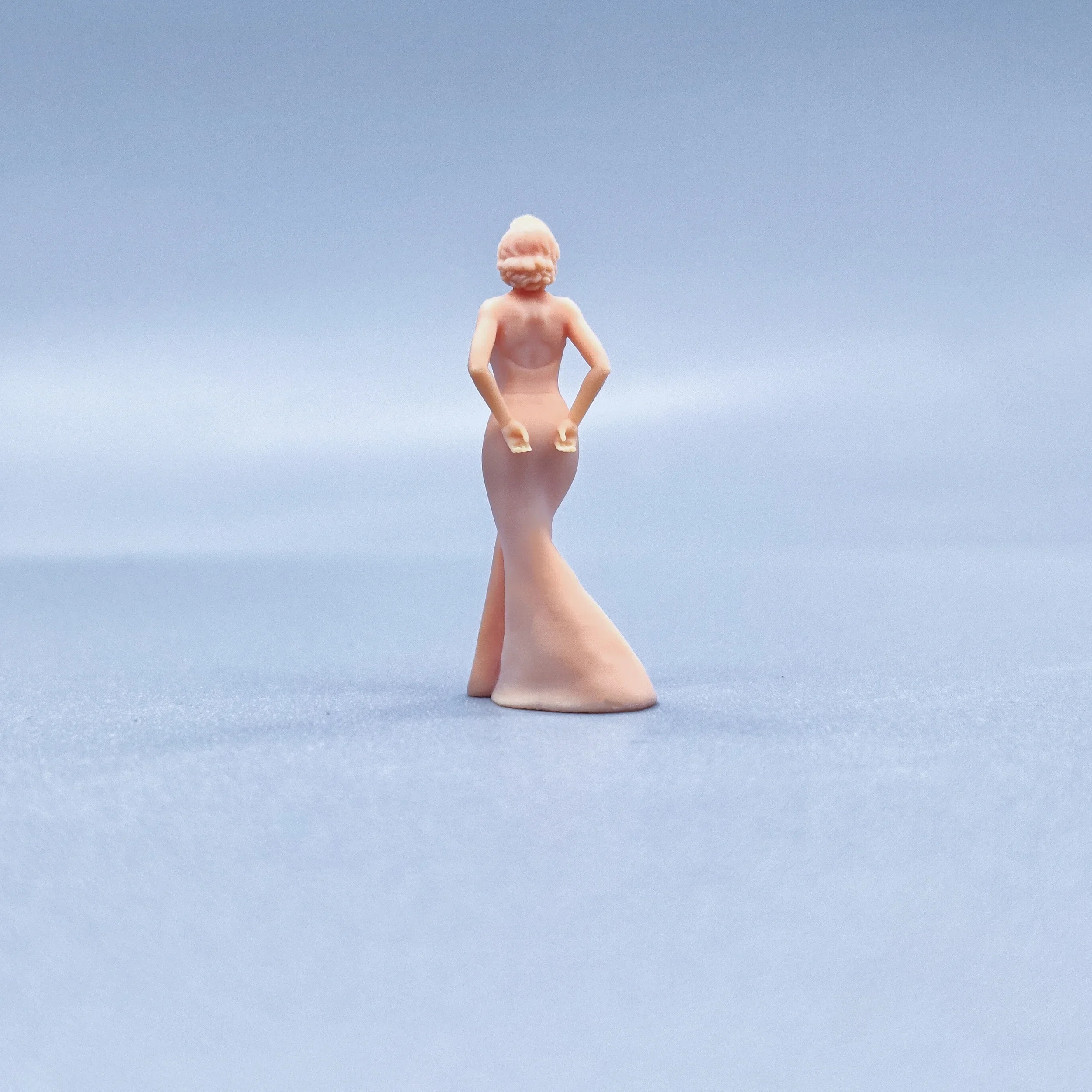 1/64 1/50 1/43 تماثيل مقياس نموذج الراتنج موقف قائم مارلين مونرو غير ملونة المنمنمات ديوراما رسمت باليد V908 #3