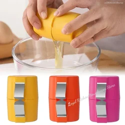 1Pcs Egg White Separator Convenient Fast Egg Beater Eggs Sheller Eggshell Opener Egg-Separator Household Kitchen Baking Tool