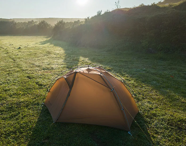 3F UL TAICHI 1 Person No-See-Um 3 Season/4 Season Camping 15D Silicon Coated Tent