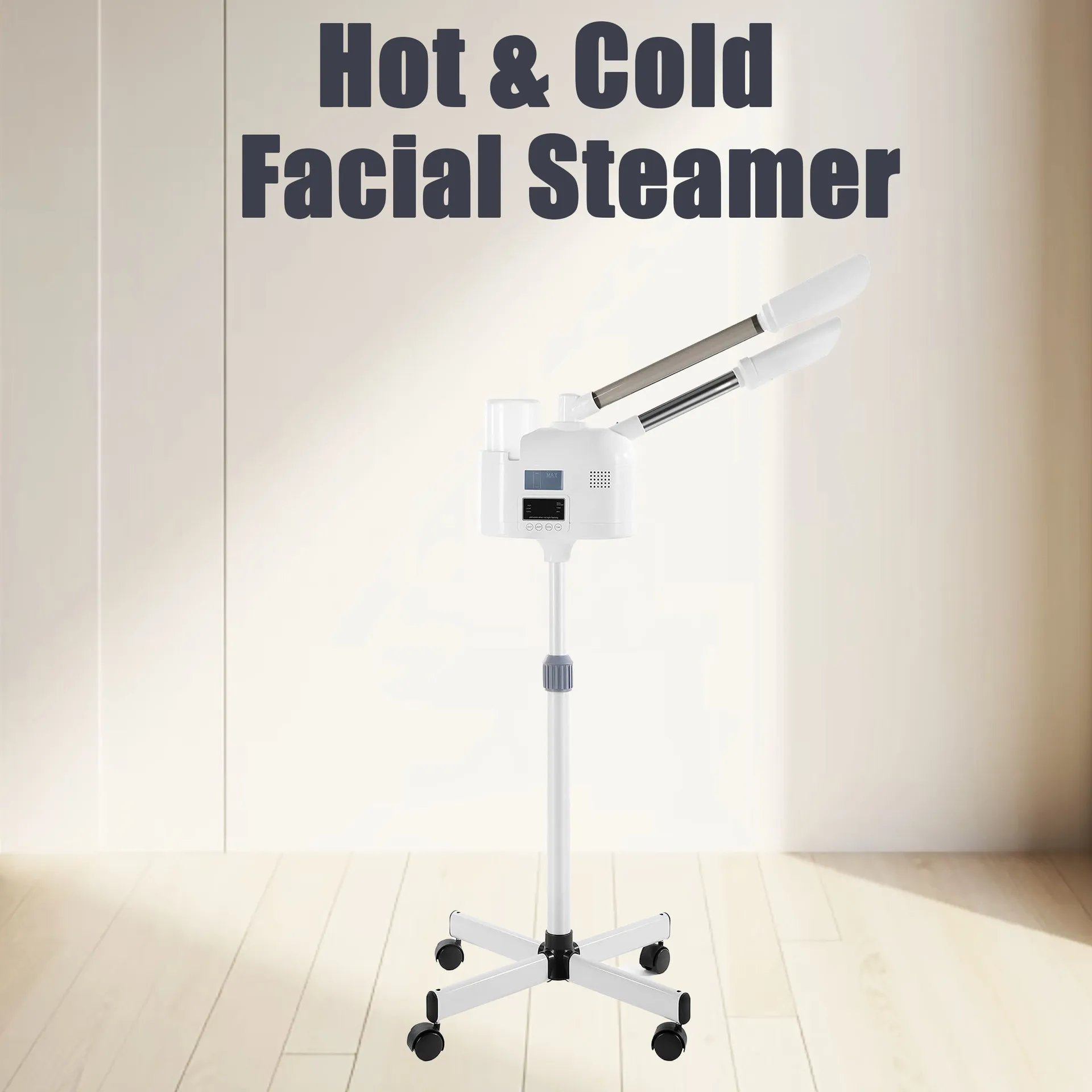 

Cold and hot steam facial sprayer, spray device for beauty salon, hydrating device for face, double spray
