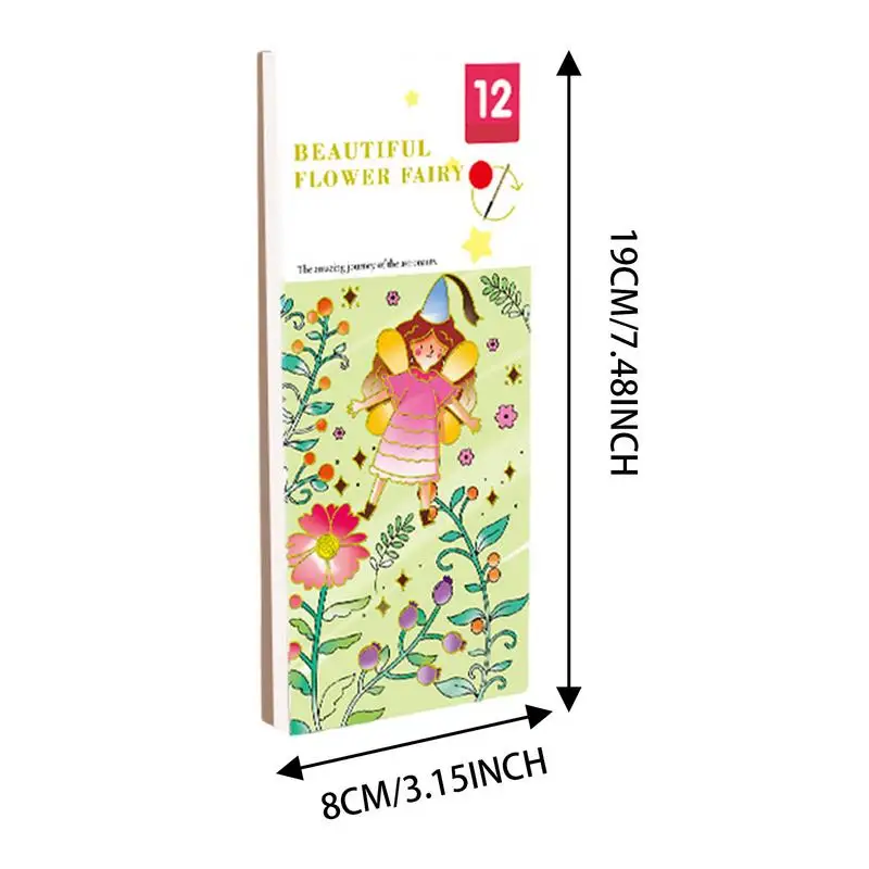 Akwarela kolorowanka kreatywne dzieci akwarela kolorowanka kreskówka szkicownik śliczne akwarelowe zakładki dla początkujących