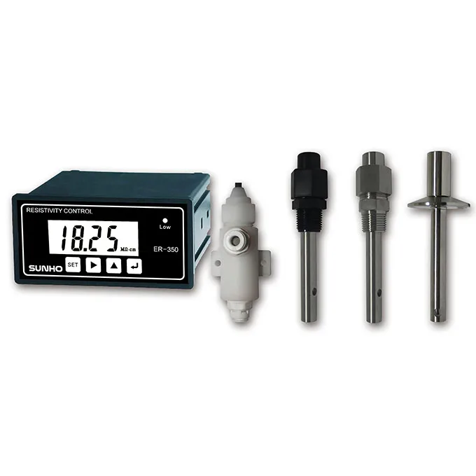 

18.25 Ohm 2.0% FS Automatic Temperature Compensation AC DC Digital Current Resistivity Meter for EDI Ultrapure Water