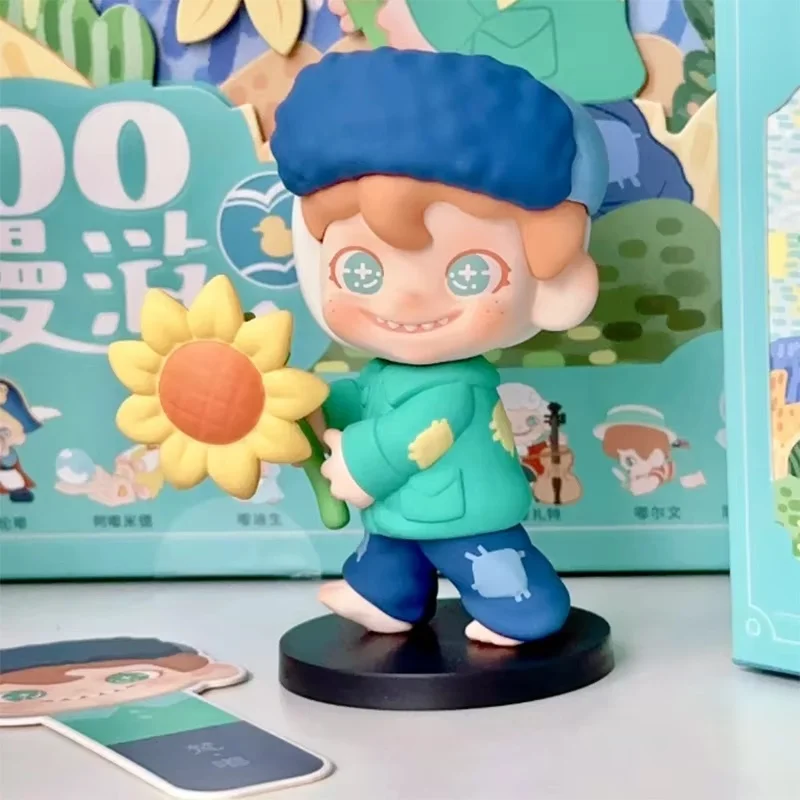 DUDOO กล่องตาบอดหนังสือเรียน Roaming Series ของเล่นอะนิเมะรูปตุ๊กตา Mystery กล่องเดสก์ท็อป Action Figure เครื่องประดับสาววันเกิด