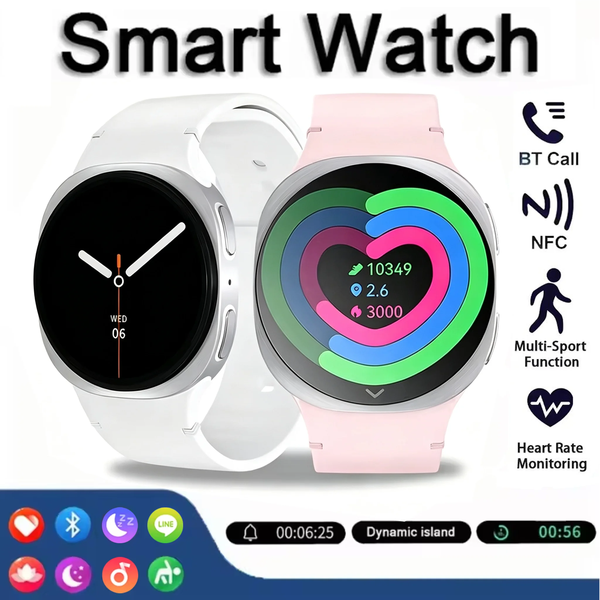 LAXASFIT Smart Watch 1.27