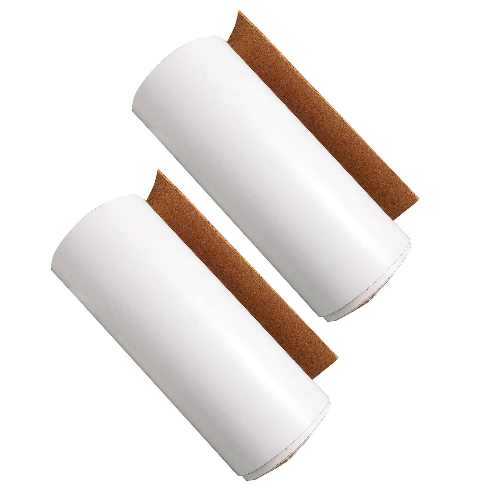

2 Rolls Bulletin Board Self Adhesive Cork Boards for Wall DIY Crafts with Backing Peel and Stick Notice Corkboards