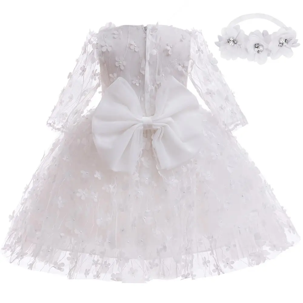 Baby Dresses Birthday Evening Dress Princess Dress Infant Gown Birthday Gift For Baby Girl Clothes 3-24 Months