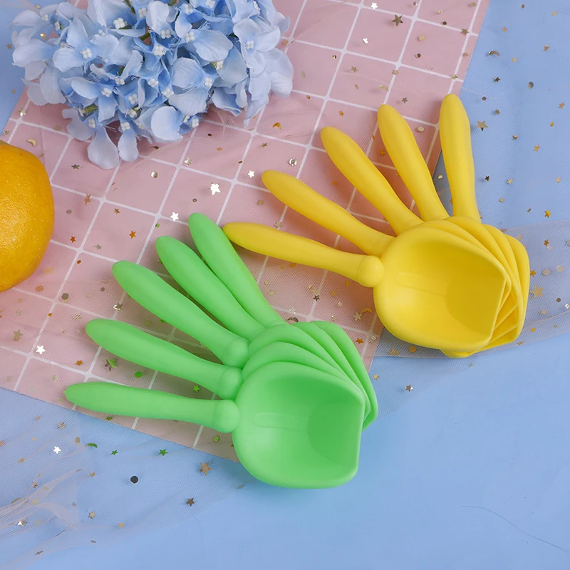 10Pcs Beach Toy Shovels Kids Play Sand Shovel Snow Tools Seaside Dig Sand Shovel