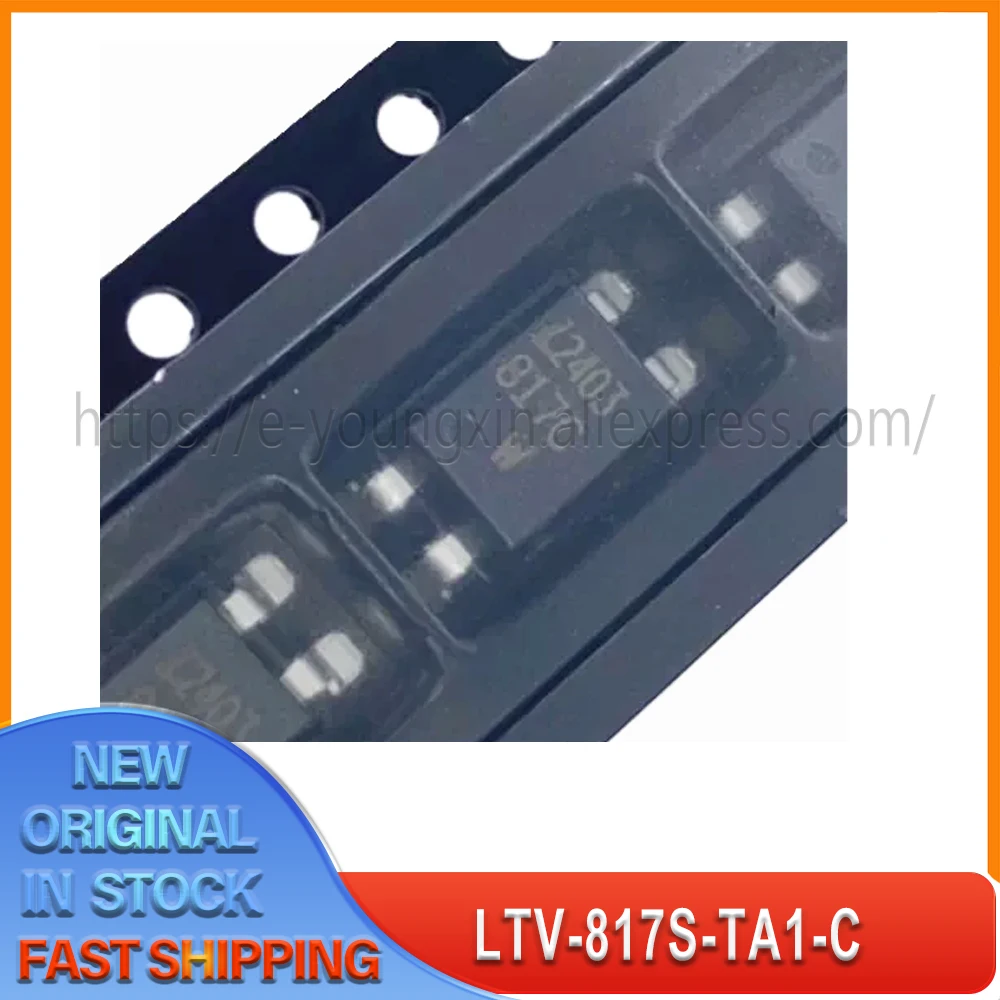 50PCS-1000PCS/LOT LTV-817S-TA1-C 817C SMD-4 LTV-817S 100% New Original Stock