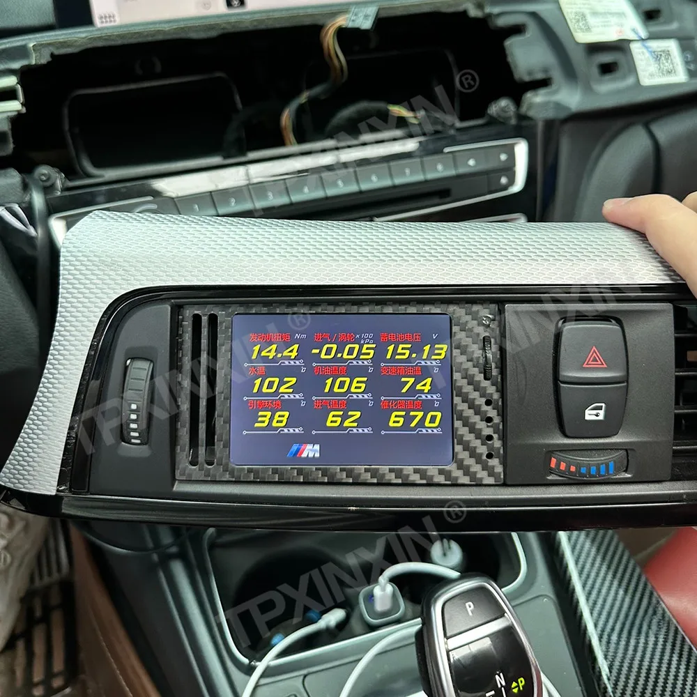 Plug and Play Mileage Meter For BMW Air Outlet Odometer Mileage Meter Speedometer Digital Odometer