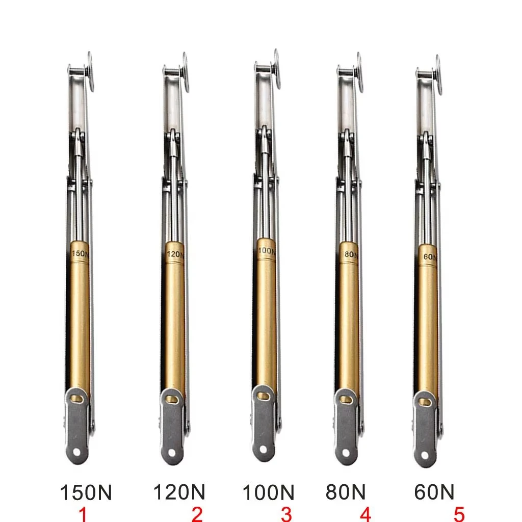 

2Pcs Stainless Steel Cabinet Door Lift Up Stay Support Hinge Kitchen Cupboard Furniture Hardware