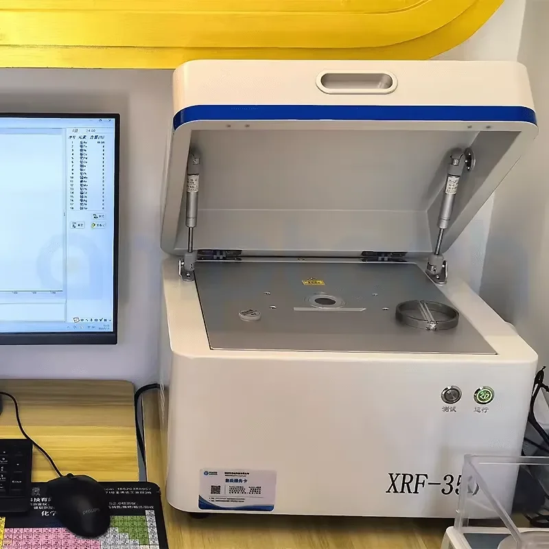 AMPTECH XRF350 High Tech XRF Gold Testing Machine Heavy Food Auto/Pawn/Jewelry Applications 0.03% Accuracy IP65