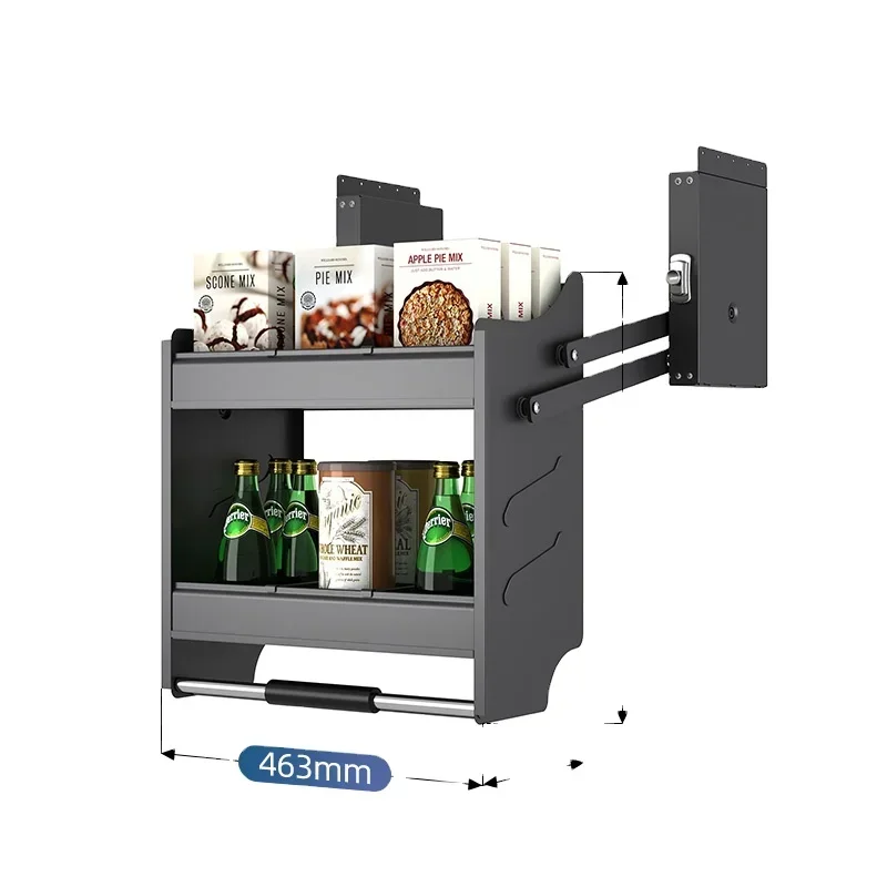 Goldmine Soft Closing Organization Kitchen Storage Cinet Hardware Eleor Dish Rack Pull Down Lift Basket