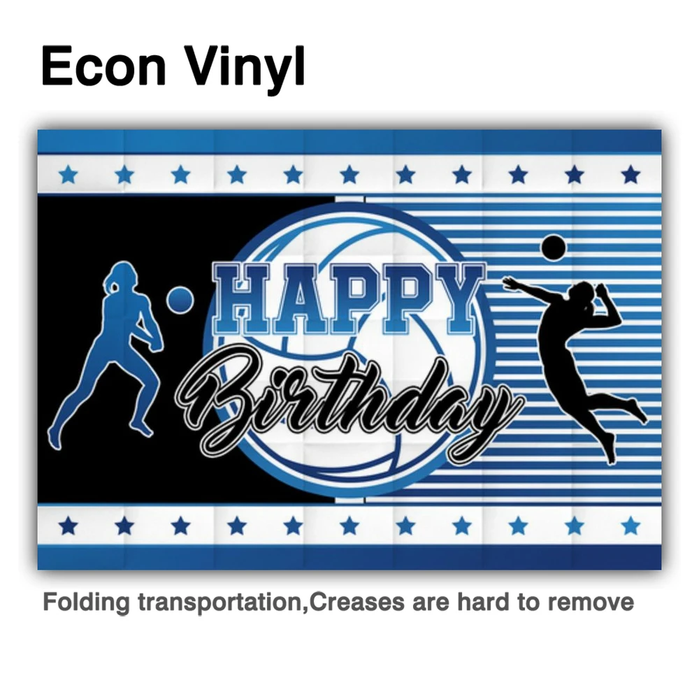 Funnytree Volleyball Glücklich Geburtstag Sport Thema Hintergrund Varsity Reunion Schule Party Karneval Event Foto-shooting Hintergrund