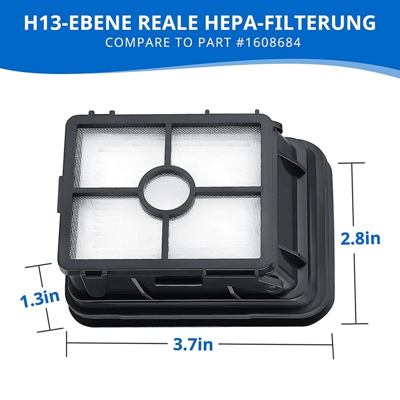 Аксессуары для фильтров, совместимые с Bissell Crosswave 17132,2225N, 2582N,Series, 1866