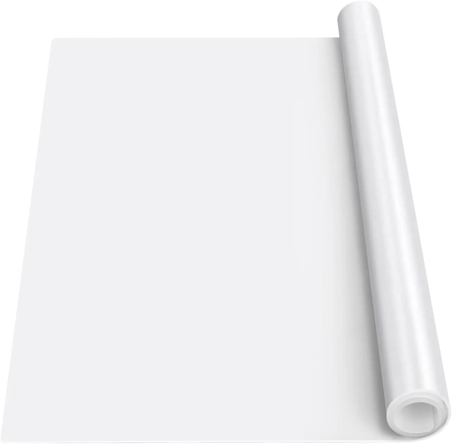 

Термостойкие нескользящие силиконовые коврики для кухонной столешницы и рукоделия, полупрозрачные защитные подкладки (78,7 x 24 x 0,08 дюйма)