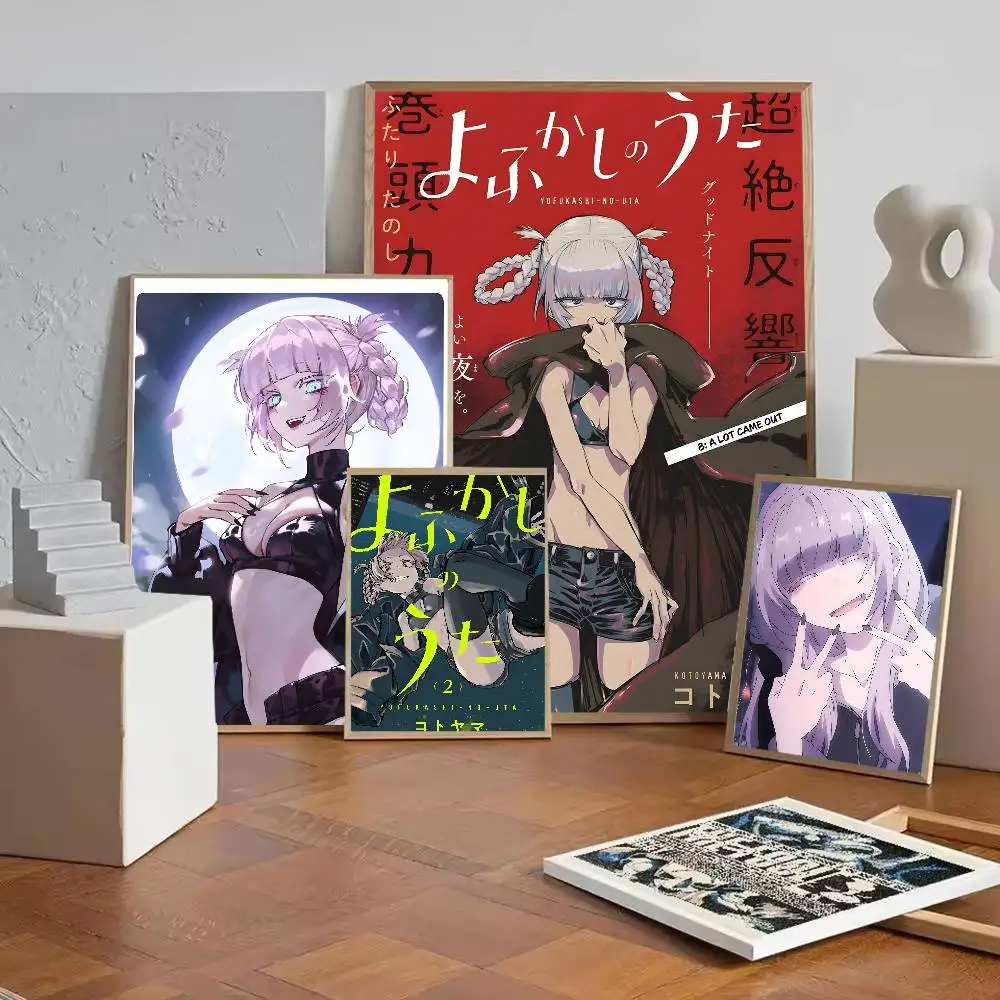 Anime c-Call of the n-Night Poster Paper Print Home Living Room Bedroom Entrance Bar Cafe Art Painting Decoration