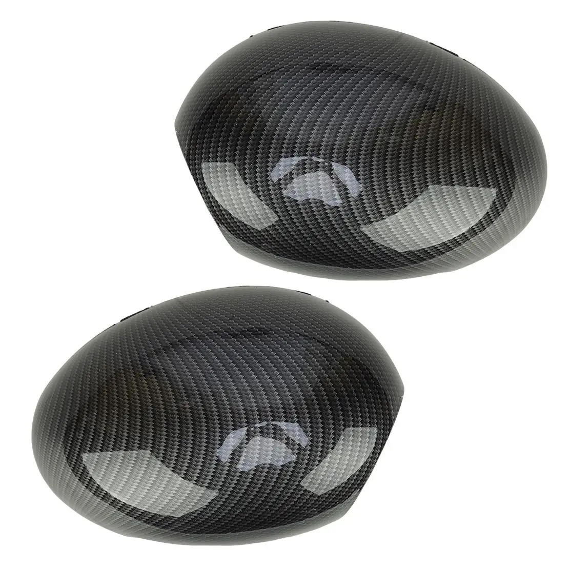 51162754913 51162754914 1 Pair Front Side View Mirror Cover Cap Fit for BMW Mini R55 R56 R57 R58 R59 R60 R61 2012 2013 ABS