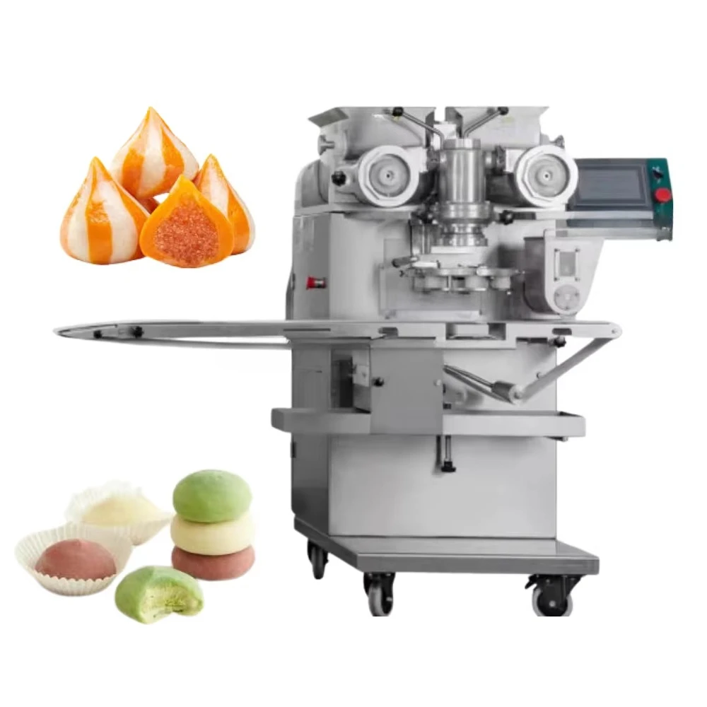Commercial-grade stuffing machine, hot dog pie maker, bakery food-making stuffing pastry-forming machine - view 3