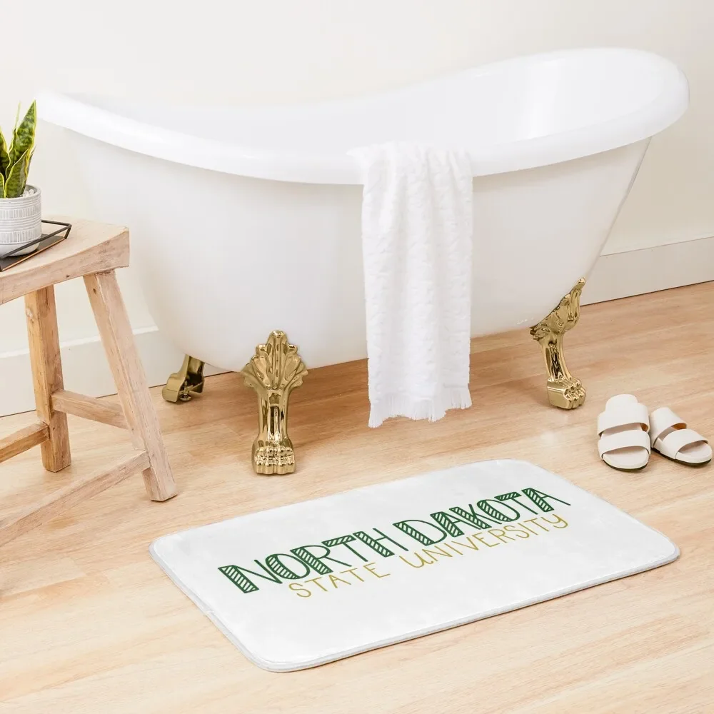 

North Dakota State University Bath Mat DoorFor The Door Carpet Bathroom Bathroom Utensils Mat