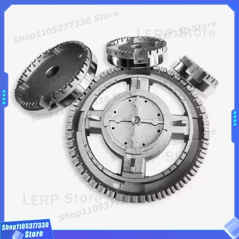 2 Burner Stainless Steel Gas Stove for Hotel Kitchen Commercial Cooking Appliance Compatible with LPG and Natural Gas Durable
