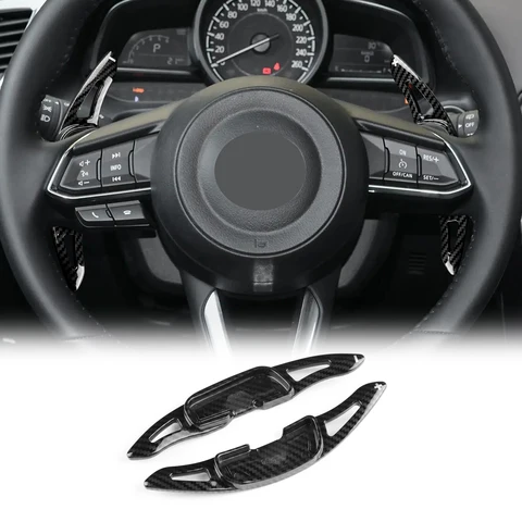 Накладки на подрулевые лепестки для Mazda 3 CX-4 2013-2018, Mazda 6 Atenza Axela 2014-2018, Mazda CX-5 2016-2018