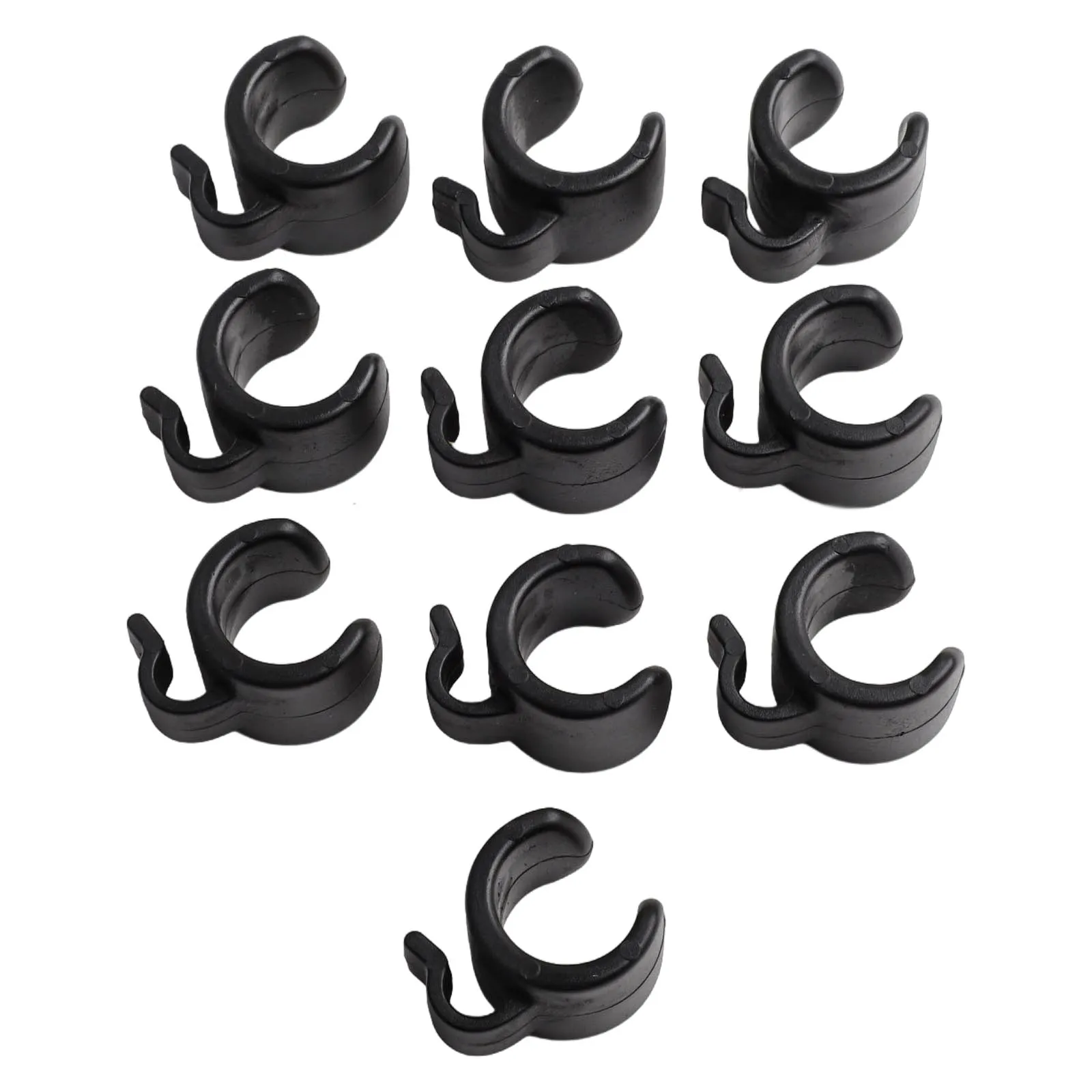 Black Plastic Cable Clamps Efficient Cable Management Lightweight And Compact Long-lasting Stability Quick Tripod Setup