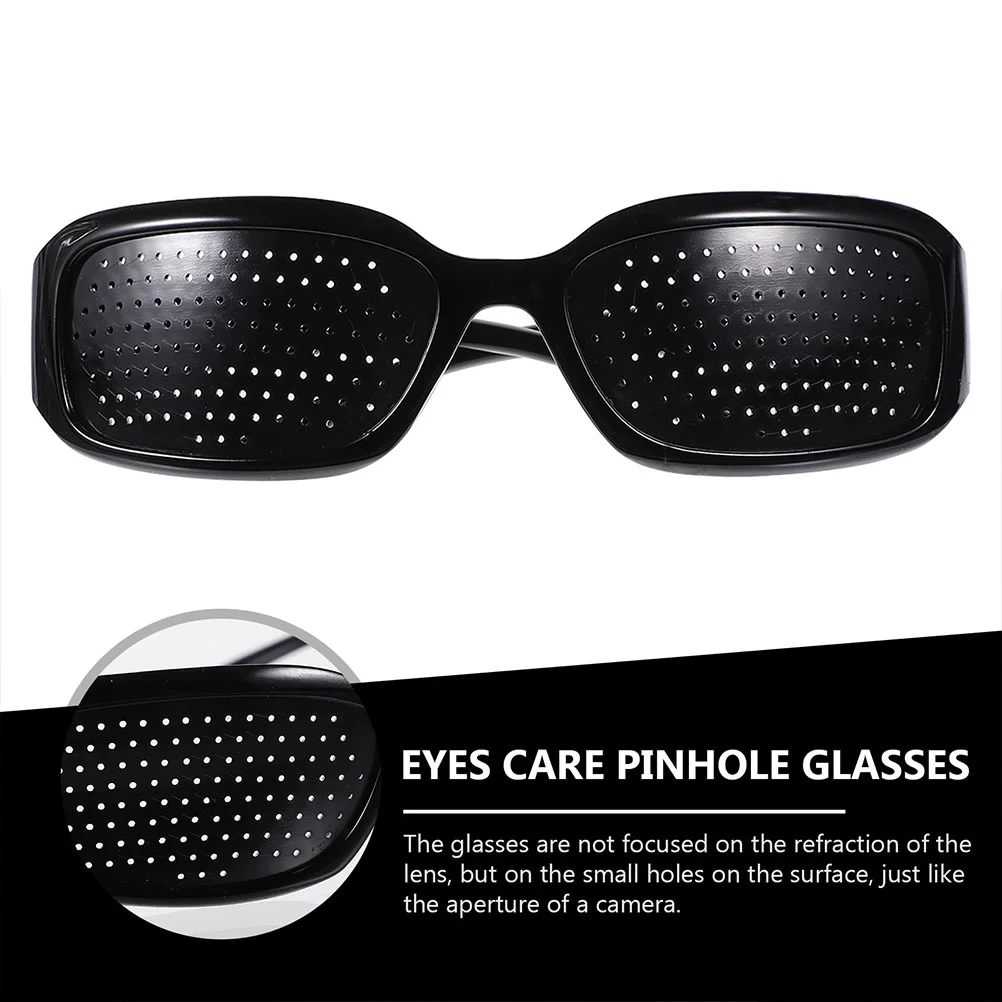 5 Pcs Mesh Safety Glasses Pinhole Vision Correction Anti-fatigue Eye Care Tools Sun