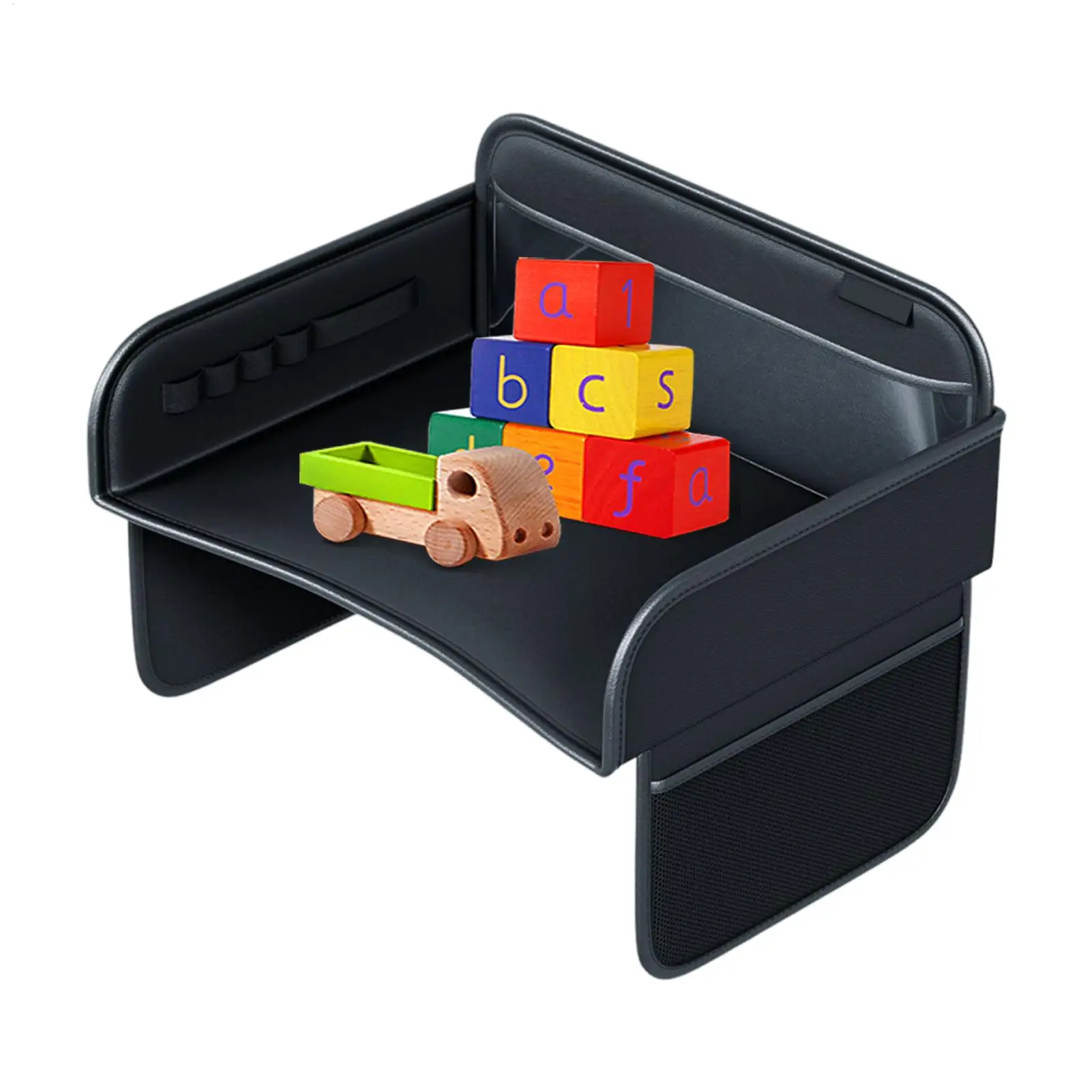 Child Car Dining Drawing Table Universal Car Seat Travel Tray Backseat Toys Organizer Table Holder For Baby Children Kids